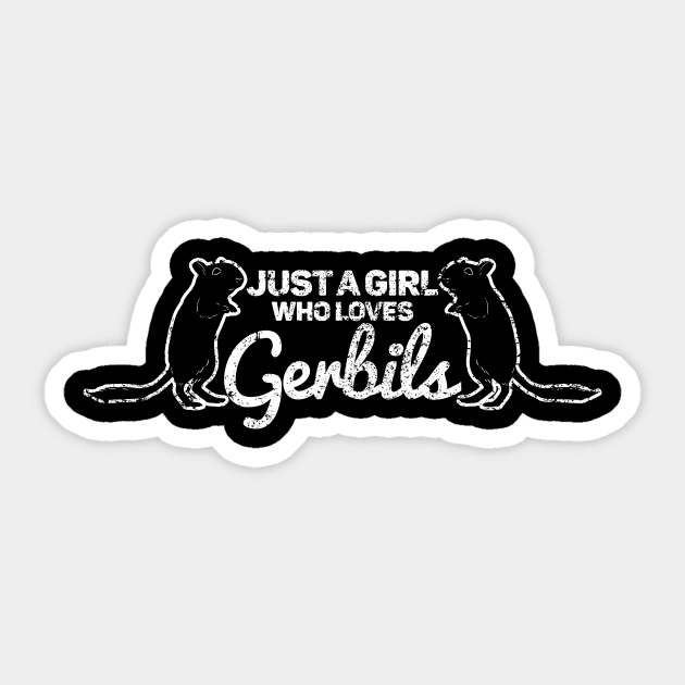 Gerbil Gerbil Girl Girl Sticker by Trash Panda Internet Store